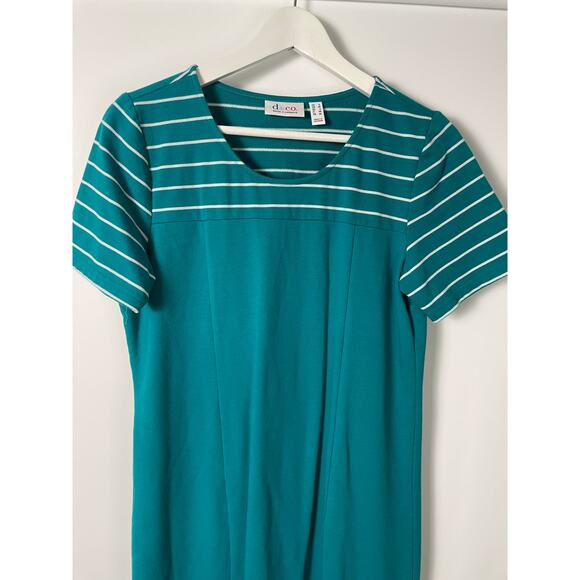 Vintage denim & co 80s  style T-Shirt Dress SZ S - Picture 3 of 7